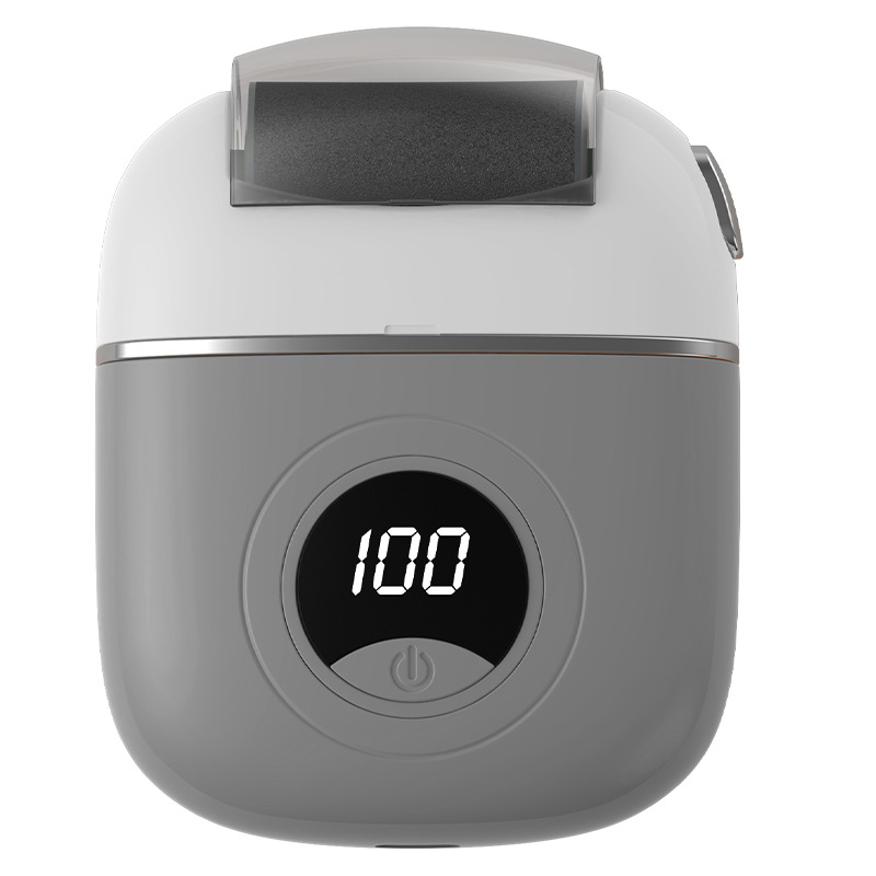 Judantis pėdų šlifuoklis negyvoms odos nuospaudoms pašalinti LCD ekranas pedikiūro šlifavimo akmuo kulnas buitinis pėdų trynimo artefaktas