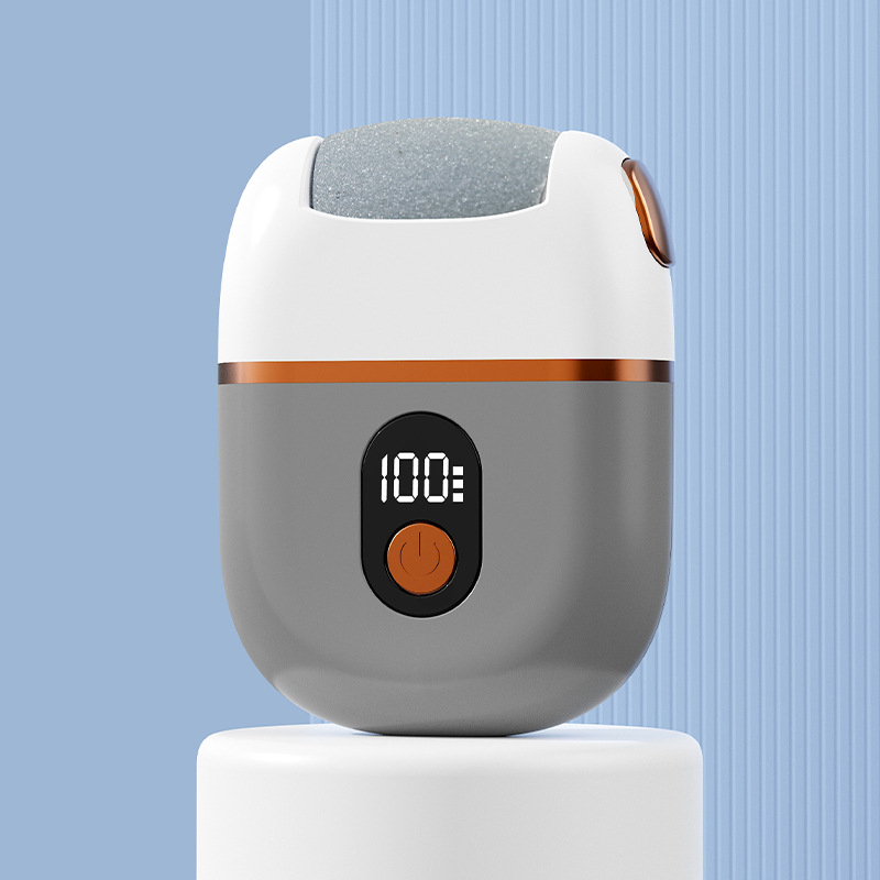 Judantis pėdų šlifuoklis negyvoms odos nuospaudoms pašalinti LCD ekranas pedikiūro šlifavimo akmuo kulnas buitinis pėdų trynimo artefaktas