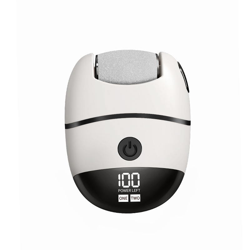 Judantis pėdų šlifuoklis negyvoms odos nuospaudoms pašalinti LCD ekranas pedikiūro šlifavimo akmuo kulnas buitinis pėdų trynimo artefaktas