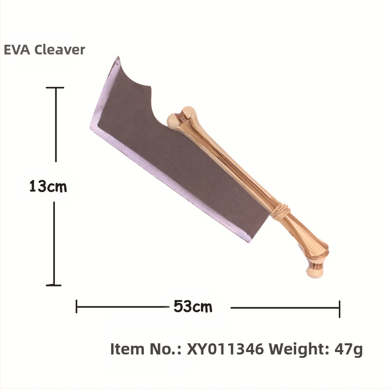 Euroopa ja Ameerika Halloweeni meigikostüümi relvarekvisiidid COSPLAY riietus EVA ühe kirvega labidaga sirbiga mänguasjade hulgimüük