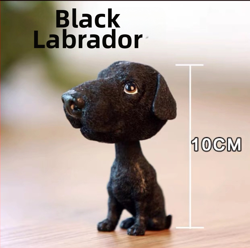 Piiriülesed bobblehead-koerakaunistused, loomingulised ja armsad autokaunistused, armsad koera- ja kassisimulatsiooninukud, maailmakuulsad koerad