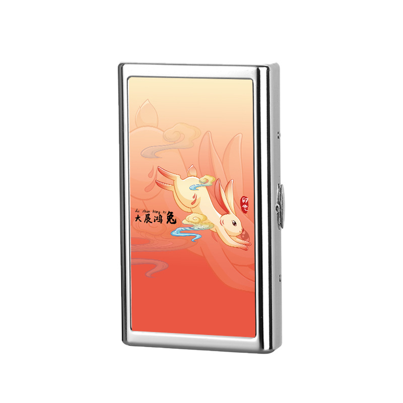 Sigaretiümbris meestele kaasaskantav metallist sigaretiümbris niiskuskindel õhuke 20 pakki survekindel jäme 14 pakki kaitsev sigaretiümbris sigaretihoidja