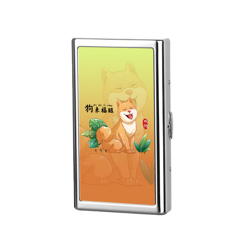 Sigaretiümbris meestele kaasaskantav metallist sigaretiümbris niiskuskindel õhuke 20 pakki survekindel jäme 14 pakki kaitsev sigaretiümbris sigaretihoidja