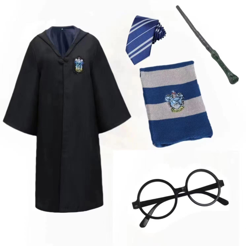 Harry Potteri võlurüü perifeerne keep Cos Clothing laste halloweeni etenduskoolivorm Sigatüüka võluri rüü