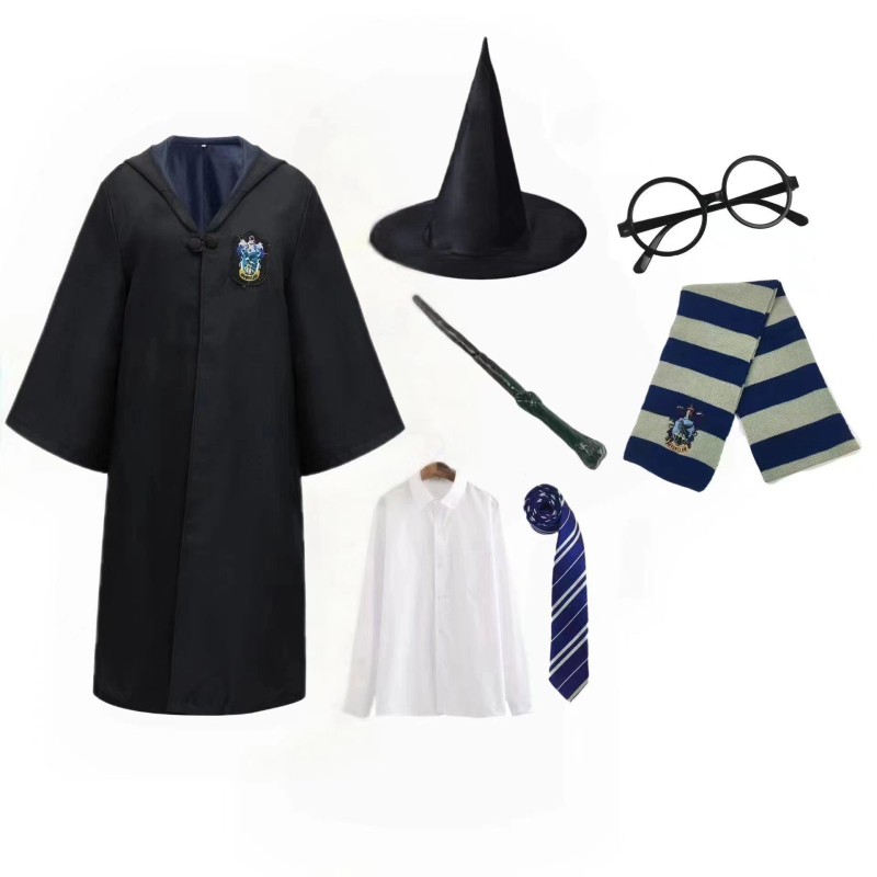 Harry Potteri võlurüü perifeerne keep Cos Clothing laste halloweeni etenduskoolivorm Sigatüüka võluri rüü