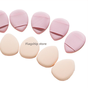 15/30/60/100 mini trikampių pirštų formos minkštų pudros tušinukų, kurie padidėja veikiami vandens, šlapių ir sausų makiažo įrankių