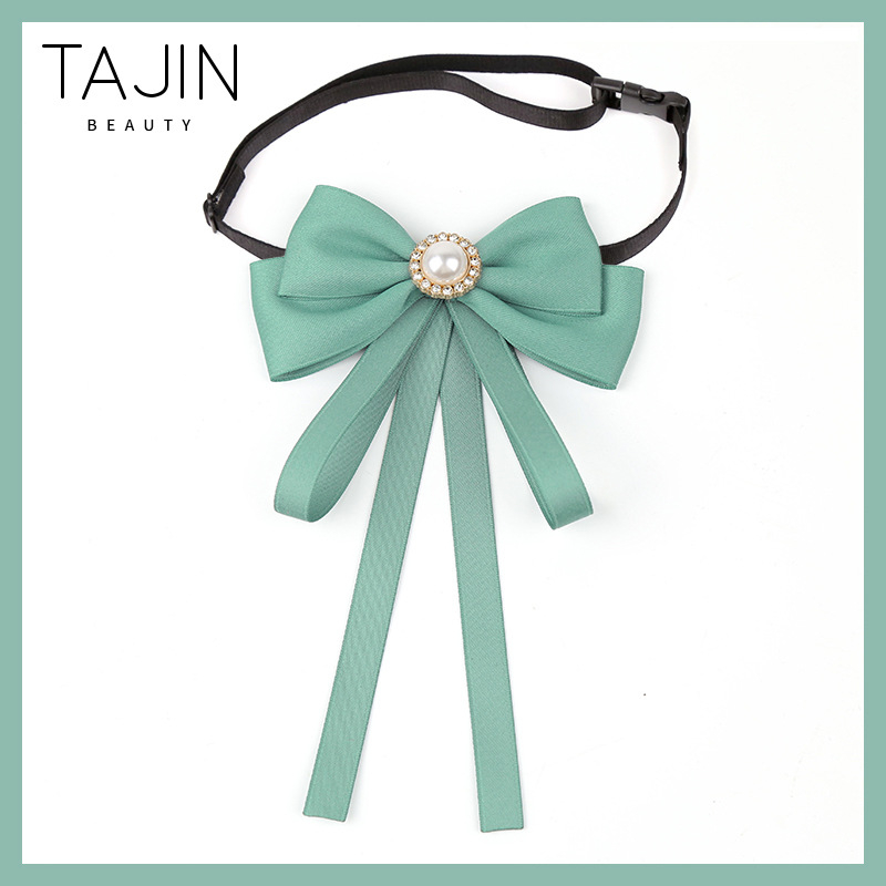 Musta lindiga lipsuvaba valge särk JK vormiriietus, kikilipsuga naiste professionaalne krae, kolledži stiilis aksessuaarid