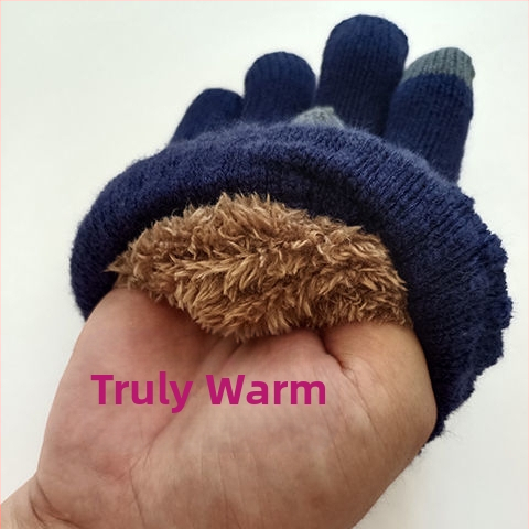 Tuulekindlad jalgrattasõidu kahekihilised puutetundliku ekraaniga külmakindlad talvekindad meestele mugavad töökindad paksendatud sooja polsterdusega kindad