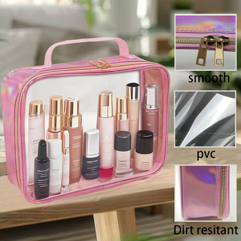 Piiriülene populaarne kolmeosaline kosmeetikakott, reisikott, suure mahutavusega tualett-tarvete kott, lennujaama lisatarvete hoiukott