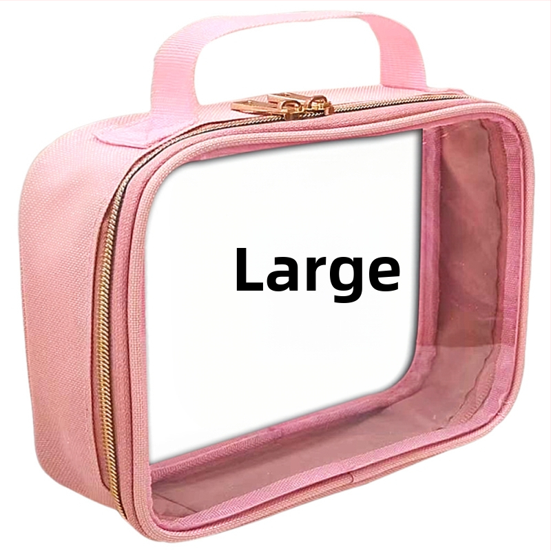 Piiriülene populaarne kolmeosaline kosmeetikakott, reisikott, suure mahutavusega tualett-tarvete kott, lennujaama lisatarvete hoiukott