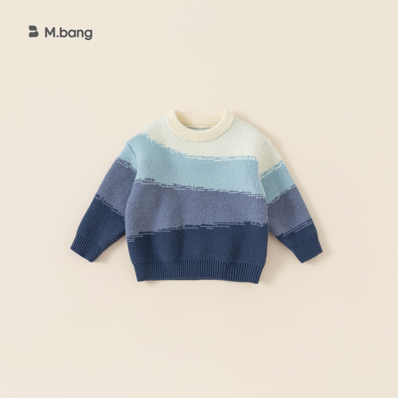 Youbao laste riided Lasteriided sügis ja talv Lasteriided Poiste kudumid Uued vabaaja värvi sobitavad alläärega tüdrukute kudumid Trendikad