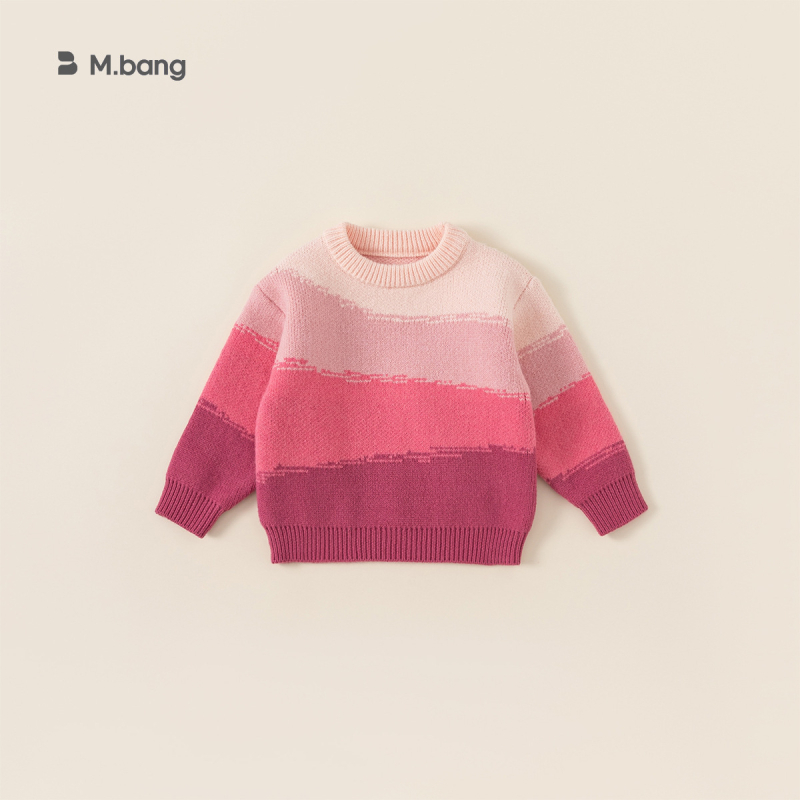 Youbao laste riided Lasteriided sügis ja talv Lasteriided Poiste kudumid Uued vabaaja värvi sobitavad alläärega tüdrukute kudumid Trendikad