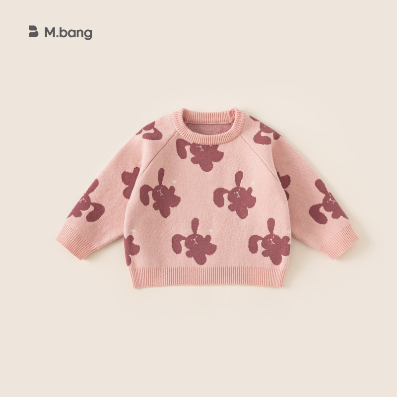 Youbao laste riided Lasteriided sügis ja talv Lasteriided Poiste kudumid Uued vabaaja värvi sobitavad alläärega tüdrukute kudumid Trendikad