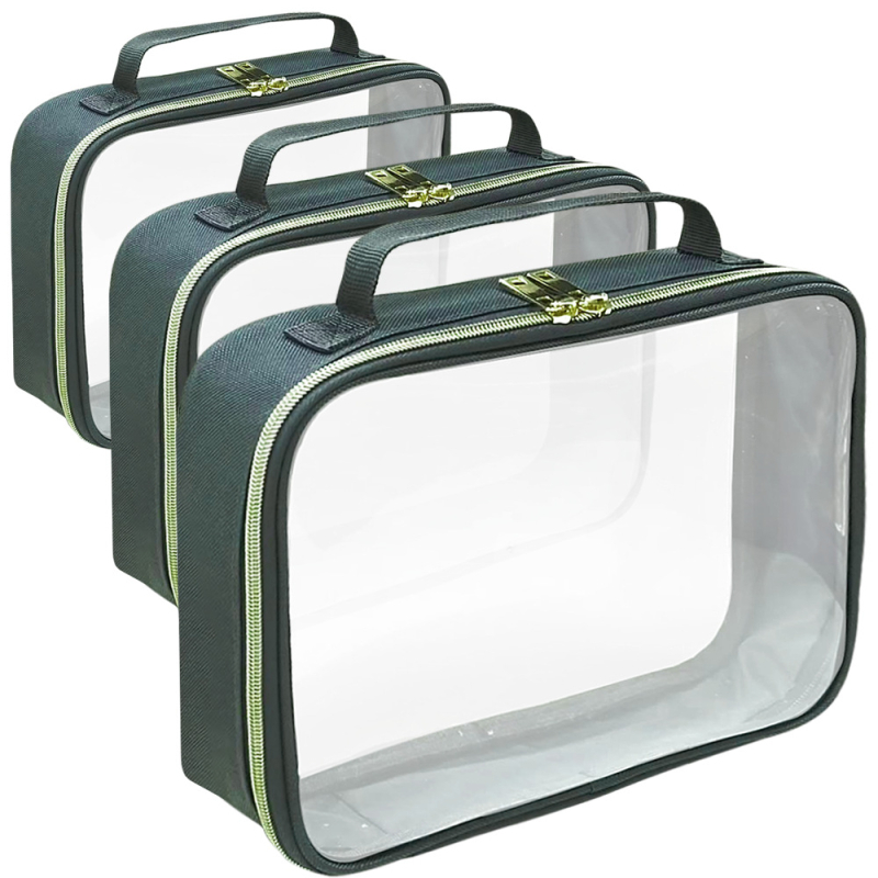 Piiriülene populaarne kolmeosaline kosmeetikakott, reisikott, suure mahutavusega tualett-tarvete kott, lennujaama lisatarvete hoiukott