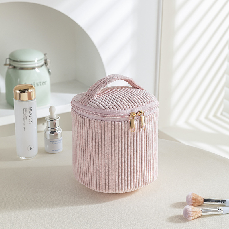 Uus sametist kosmeetikakott, reisikott, huulepulgakott, tüdrukute käekott, suur mahutavus, neljaosaline komplekt