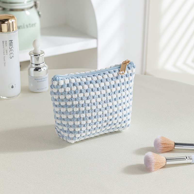 Uus sametist kosmeetikakott, reisikott, huulepulgakott, tüdrukute käekott, suur mahutavus, neljaosaline komplekt