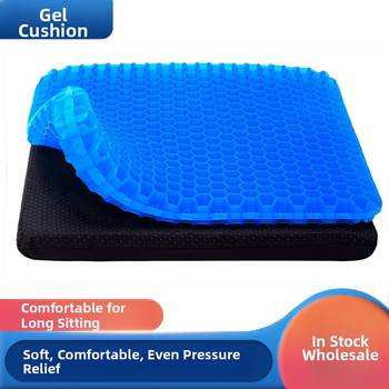 Hulgimüük suvine jääpadi Jaapani kärgstruktuuriga geelipadi kontorisse pikaks istumiseks silikoonist tagumikupadi auto jahe istmepadi