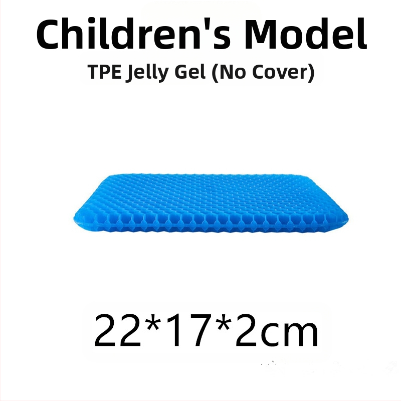 Hulgimüük suvine jääpadi Jaapani kärgstruktuuriga geelipadi kontorisse pikaks istumiseks silikoonist tagumikupadi auto jahe istmepadi