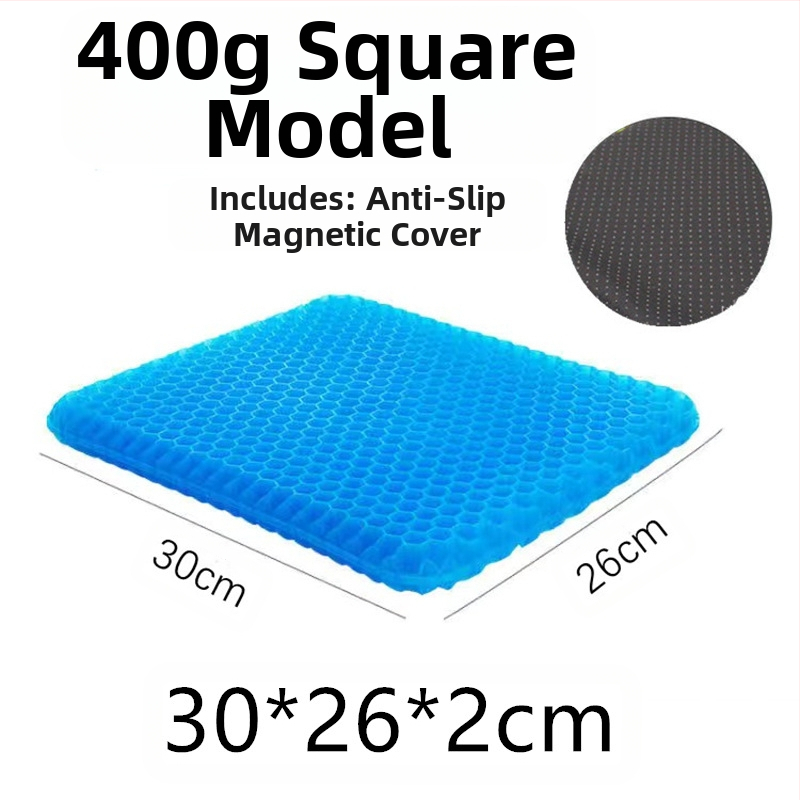 Hulgimüük suvine jääpadi Jaapani kärgstruktuuriga geelipadi kontorisse pikaks istumiseks silikoonist tagumikupadi auto jahe istmepadi