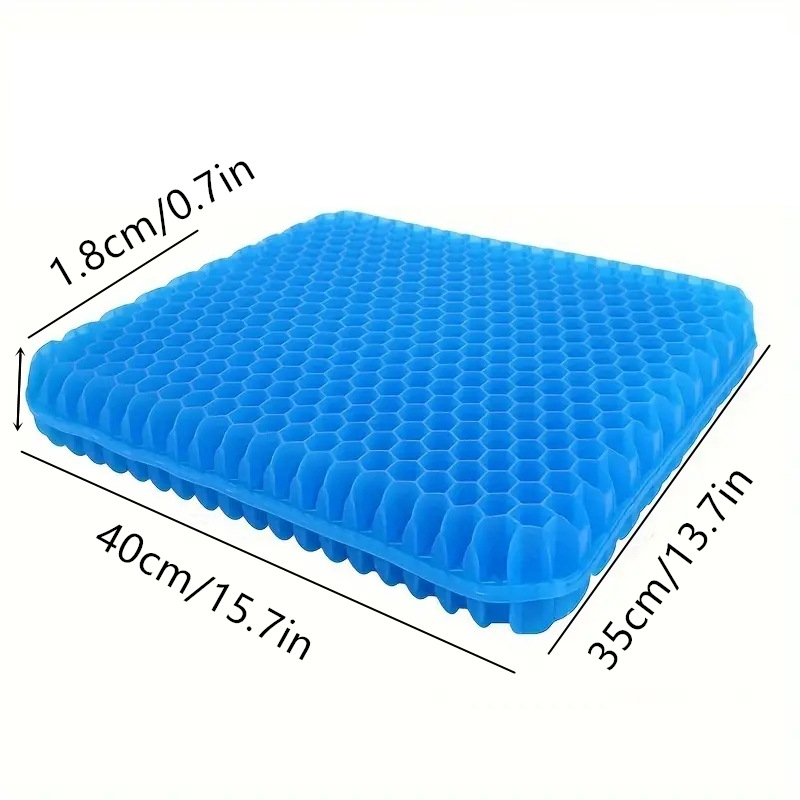 Hulgimüük suvine jääpadi Jaapani kärgstruktuuriga geelipadi kontorisse pikaks istumiseks silikoonist tagumikupadi auto jahe istmepadi