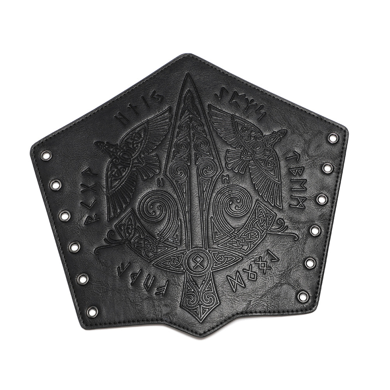 Pārrobežu karstā izpārdošana viduslaiku retro reljefa aproce COSPLAY skatuves aksesuāriem Knight Gatguard apģērba aksesuāri