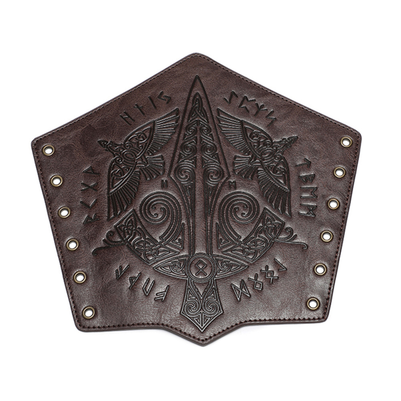 Pārrobežu karstā izpārdošana viduslaiku retro reljefa aproce COSPLAY skatuves aksesuāriem Knight Gatguard apģērba aksesuāri