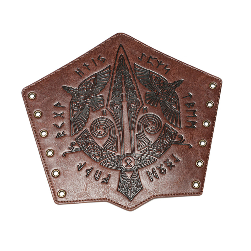 Pārrobežu karstā izpārdošana viduslaiku retro reljefa aproce COSPLAY skatuves aksesuāriem Knight Gatguard apģērba aksesuāri