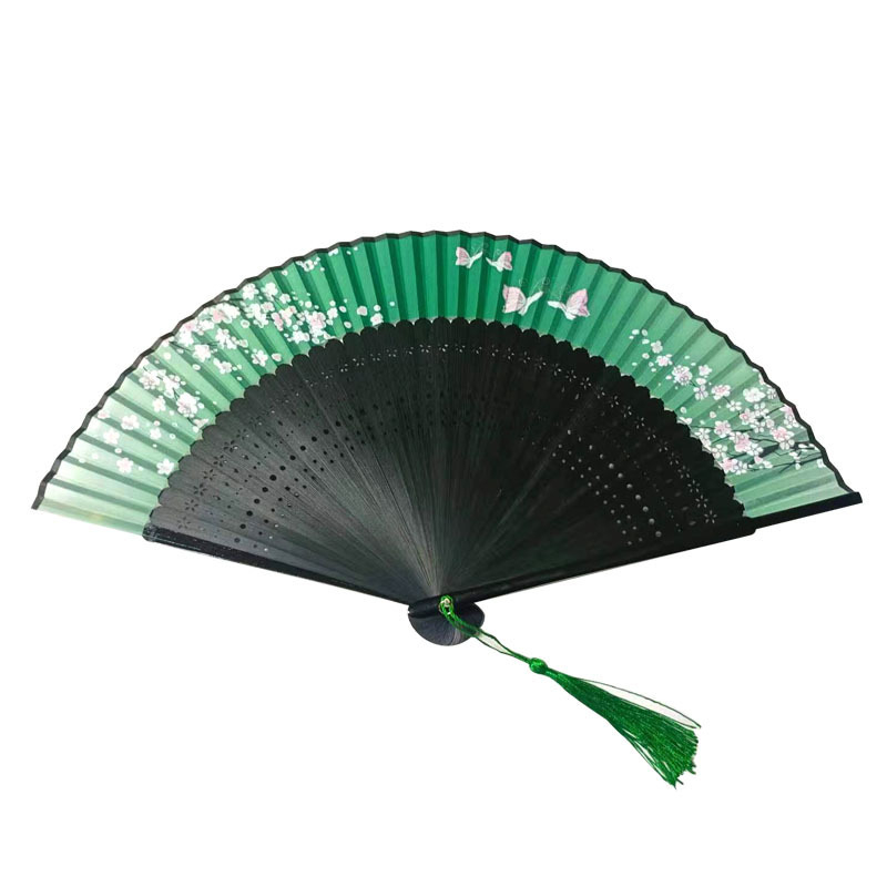 Maaliline lehvik, punane võrk, õõnesrealine lehvik, antiikne lehvik, Hiina tantsulehvik, kokkupandav lehvik, naiste riidest lehvik, Hiina Vabariigi lehvik