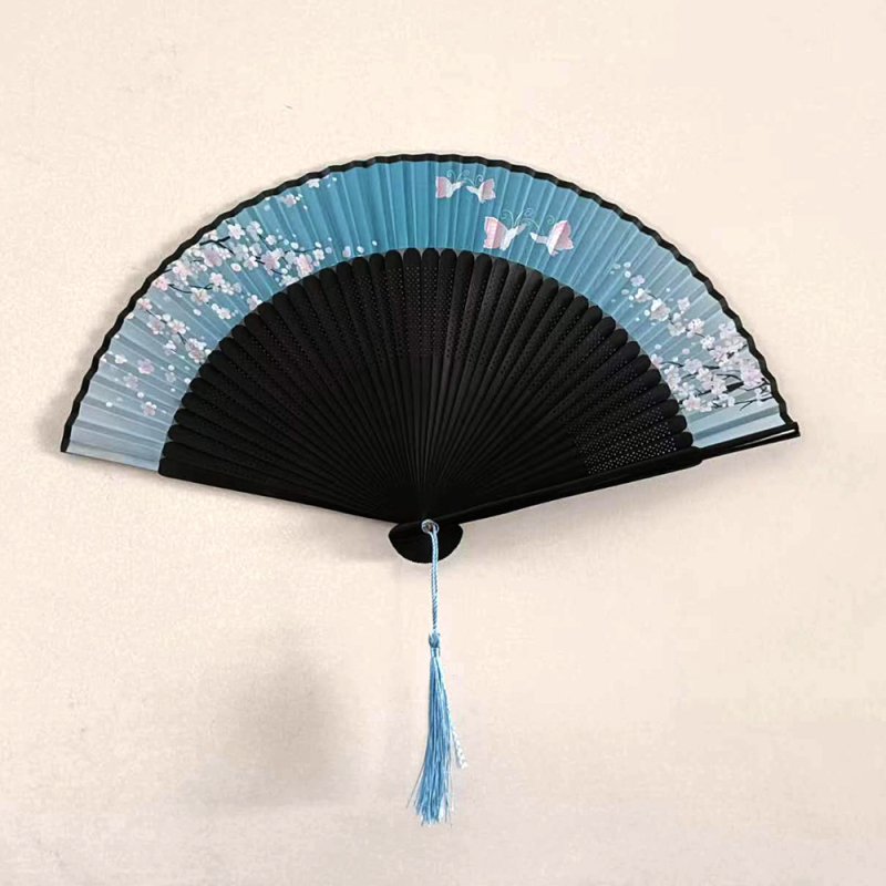 Maaliline lehvik, punane võrk, õõnesrealine lehvik, antiikne lehvik, Hiina tantsulehvik, kokkupandav lehvik, naiste riidest lehvik, Hiina Vabariigi lehvik