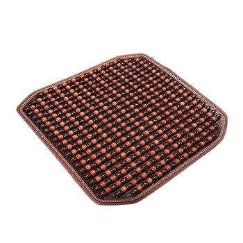 Autoistmepadi Suvine jahutav padi Puidust helmed Ventilatsioon Suvine 3D hingav nelja aastaaja universaalne veoautoistme ühekordne padi Puidust