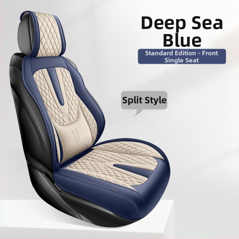 Fikseeritud nimmetugi, täielikult suletud autoistmepadi, viiekohaline universaalne nelja aastaaja istmekate, hingav ja kulumiskindel autoistmepadi