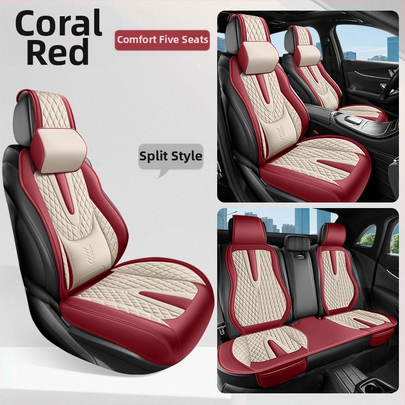 Fikseeritud nimmetugi, täielikult suletud autoistmepadi, viiekohaline universaalne nelja aastaaja istmekate, hingav ja kulumiskindel autoistmepadi