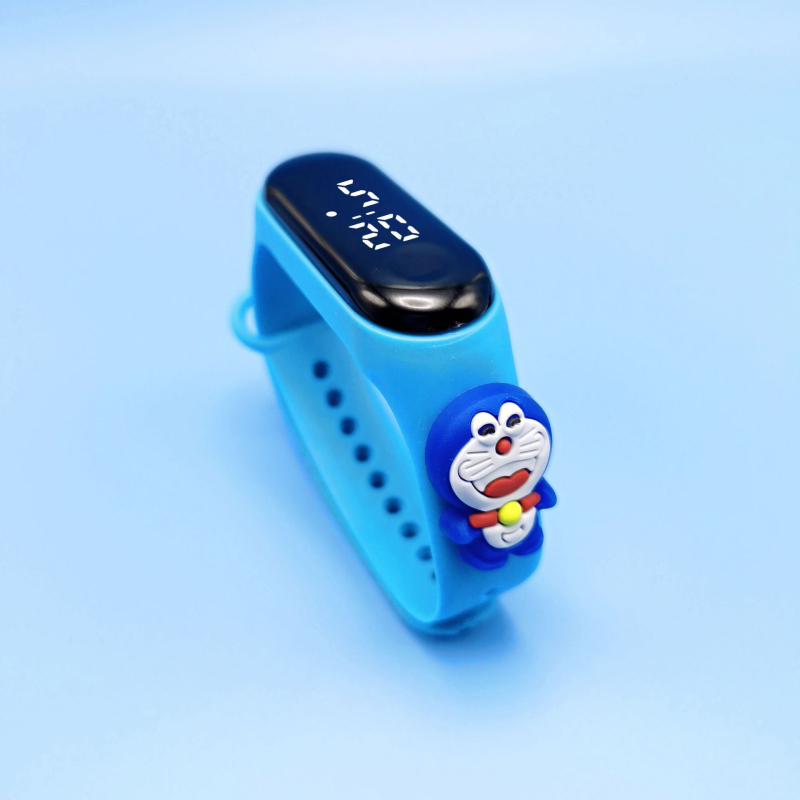 [Sõltumatu pakend] Tootjad märkavad veekindlat koomiksilaadset nukukäe rõngaskella M3LED elektroonilist kella õpilase koomiksikellal.