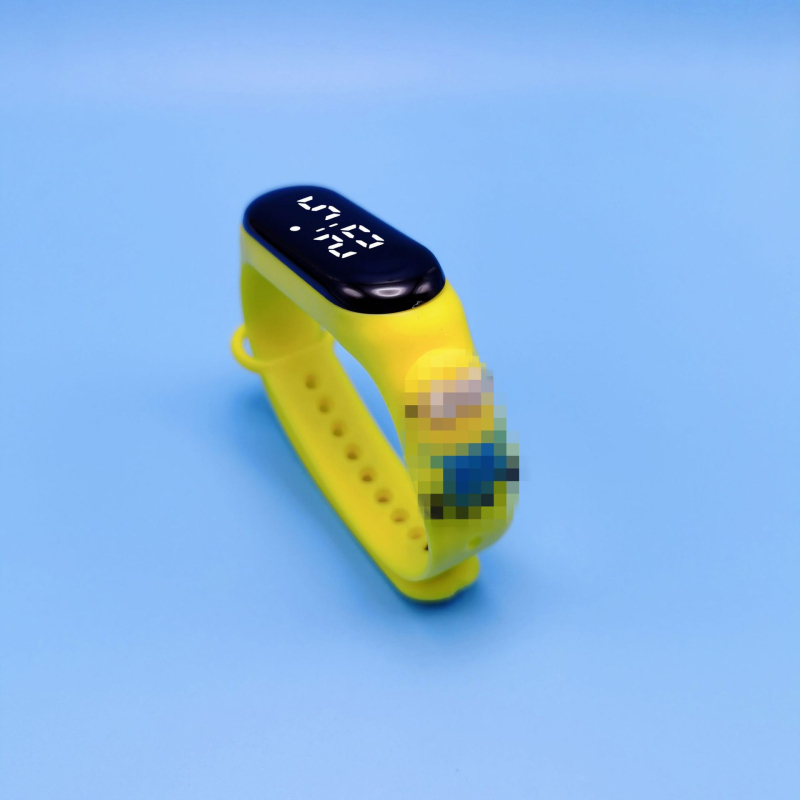 [Sõltumatu pakend] Tootjad märkavad veekindlat koomiksilaadset nukukäe rõngaskella M3LED elektroonilist kella õpilase koomiksikellal.