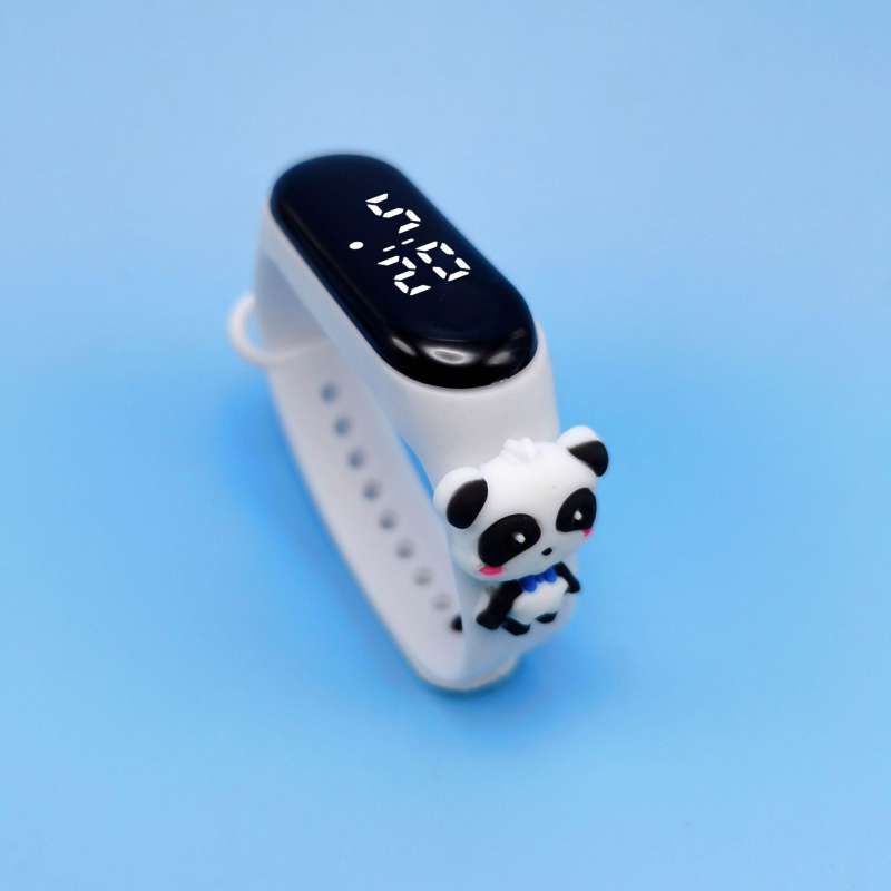 [Sõltumatu pakend] Tootjad märkavad veekindlat koomiksilaadset nukukäe rõngaskella M3LED elektroonilist kella õpilase koomiksikellal.