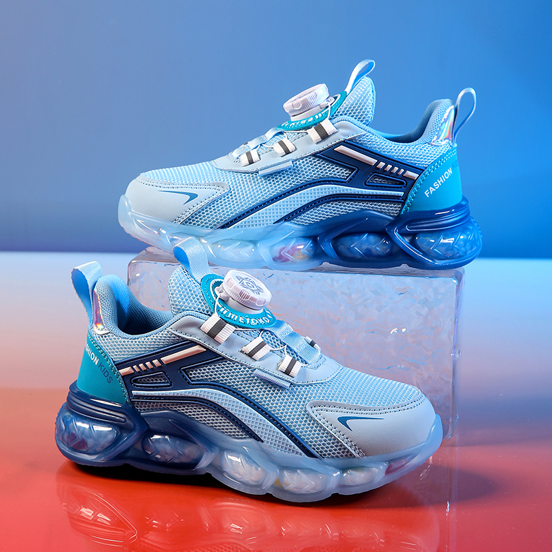 Poiste tossud kevadel ja sügisel lastele pöörleva pandlaga torniga kingad, moodsed jooksujalatsid