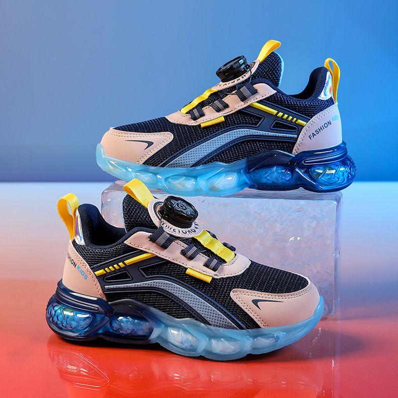 Poiste tossud kevadel ja sügisel lastele pöörleva pandlaga torniga kingad, moodsed jooksujalatsid