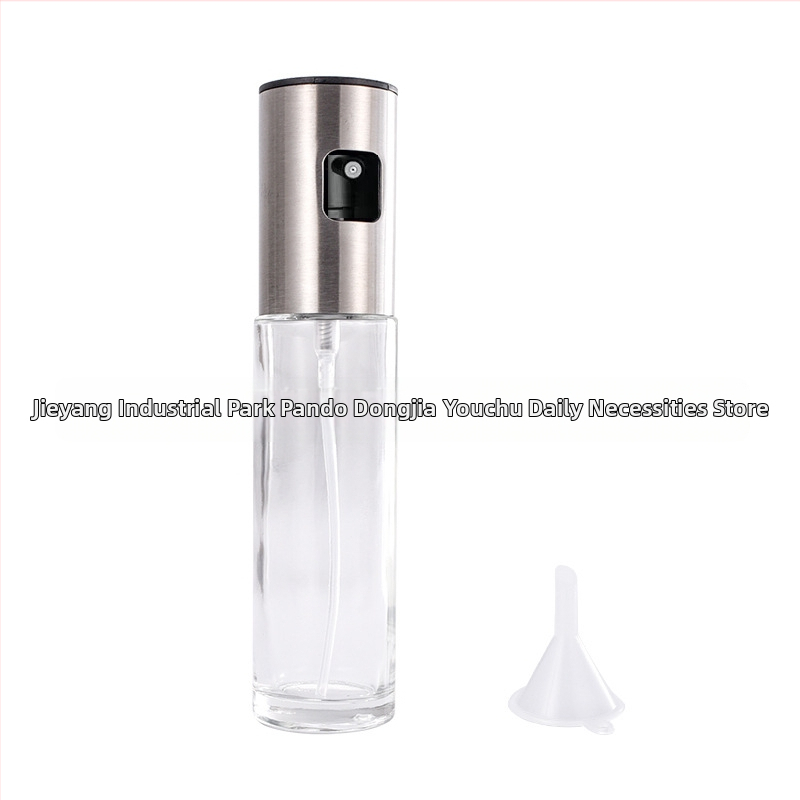 304 nerūdijančio plieno purkštuvo purškimo preso tipo purkštuvo butelis, kepsninės rūko buitinis stiklinis purkštuvo purškimo butelis, aliejaus butelis