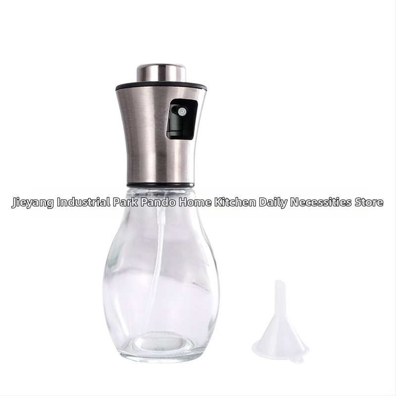 304 nerūdijančio plieno purkštuvo purškimo preso tipo purkštuvo butelis, kepsninės rūko buitinis stiklinis purkštuvo purškimo butelis, aliejaus butelis