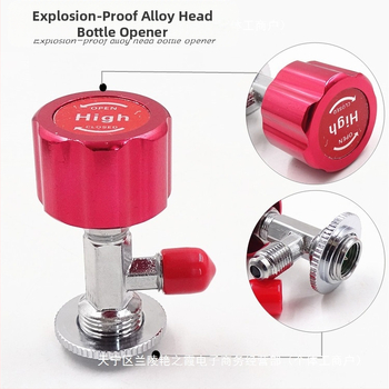 Automobilio oro kondicionierius plius freono jungties šaltnešio butelių atidarytuvo įrankių priedai aukšto ir žemo slėgio jungties sandarinimo žiedo slėgio matuoklis