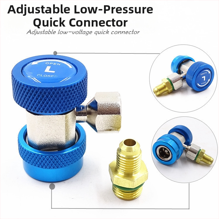 Automobilio oro kondicionierius plius freono jungties šaltnešio butelių atidarytuvo įrankių priedai aukšto ir žemo slėgio jungties sandarinimo žiedo slėgio matuoklis