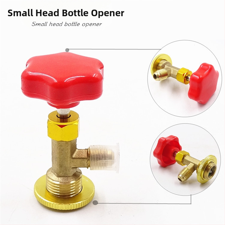 Automobilio oro kondicionierius plius freono jungties šaltnešio butelių atidarytuvo įrankių priedai aukšto ir žemo slėgio jungties sandarinimo žiedo slėgio matuoklis