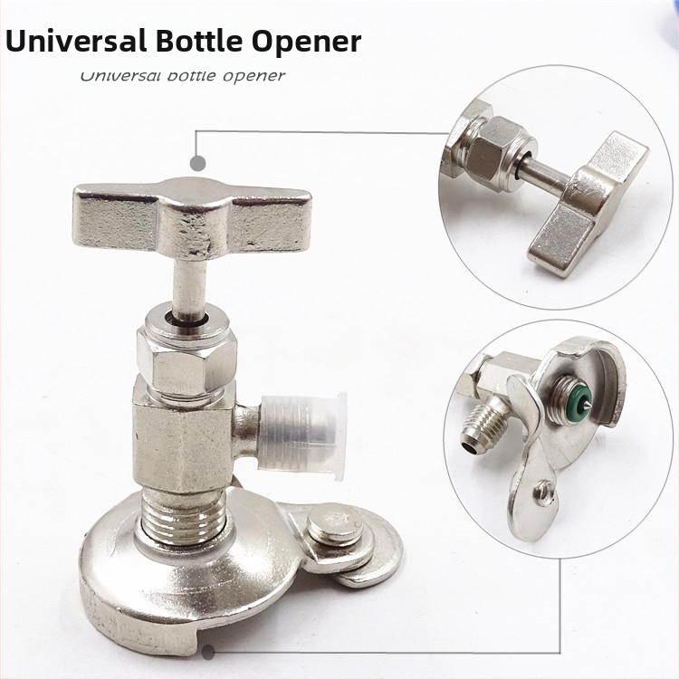 Automobilio oro kondicionierius plius freono jungties šaltnešio butelių atidarytuvo įrankių priedai aukšto ir žemo slėgio jungties sandarinimo žiedo slėgio matuoklis