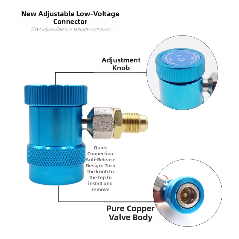 Automobilio oro kondicionierius plius freono jungties šaltnešio butelių atidarytuvo įrankių priedai aukšto ir žemo slėgio jungties sandarinimo žiedo slėgio matuoklis