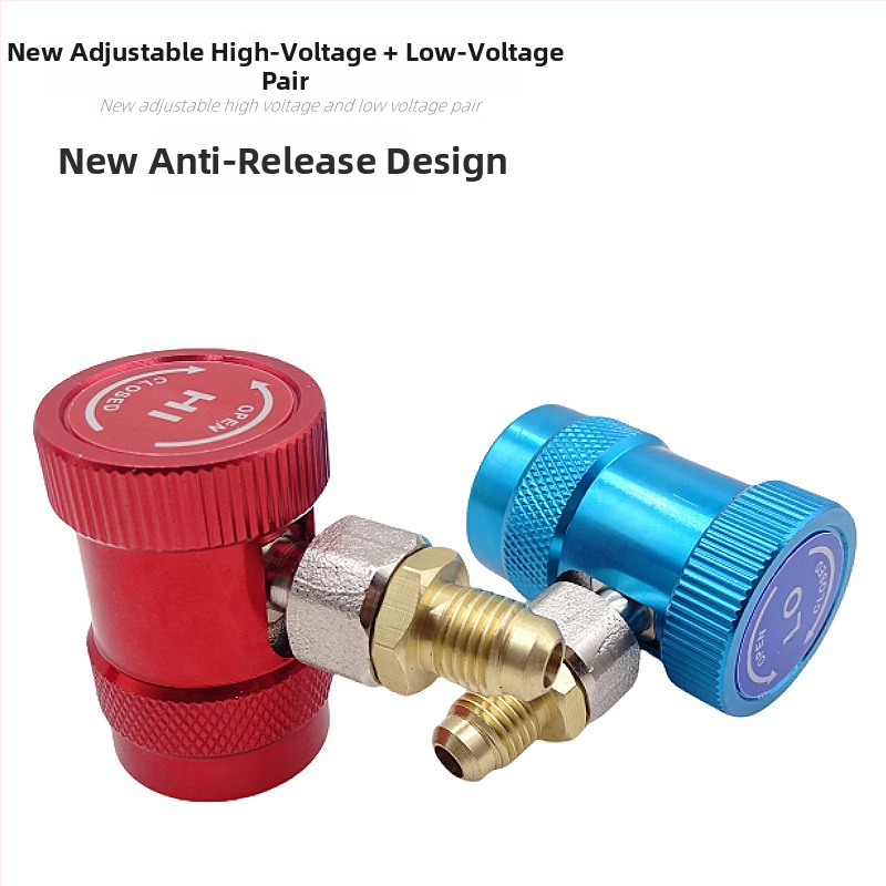 Automobilio oro kondicionierius plius freono jungties šaltnešio butelių atidarytuvo įrankių priedai aukšto ir žemo slėgio jungties sandarinimo žiedo slėgio matuoklis