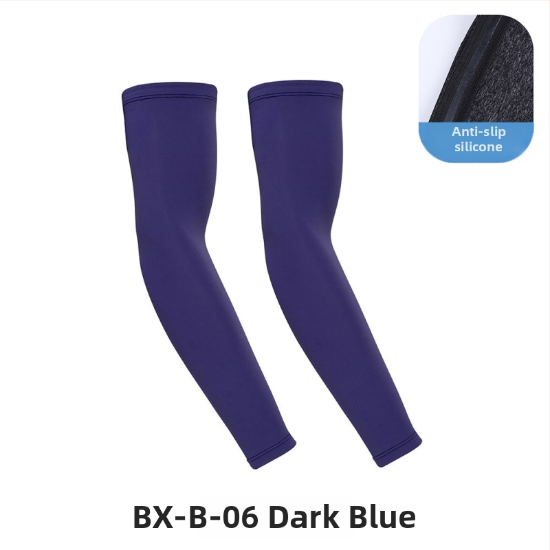 Ruidong lauko dviračių ledo rankovė vasarinė ledo pojūčio vienspalvė kvėpuojanti rankos rankovė Ice Silk neslystanti rankovė ledo rankovė didmeninė prekyba