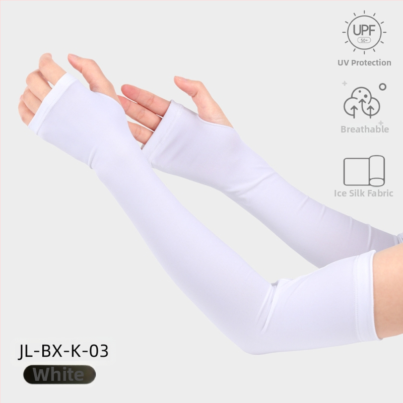 Ruidong lauko dviračių ledo rankovė vasarinė ledo pojūčio vienspalvė kvėpuojanti rankos rankovė Ice Silk neslystanti rankovė ledo rankovė didmeninė prekyba