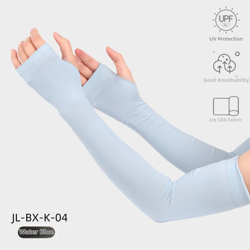 Ruidong lauko dviračių ledo rankovė vasarinė ledo pojūčio vienspalvė kvėpuojanti rankos rankovė Ice Silk neslystanti rankovė ledo rankovė didmeninė prekyba