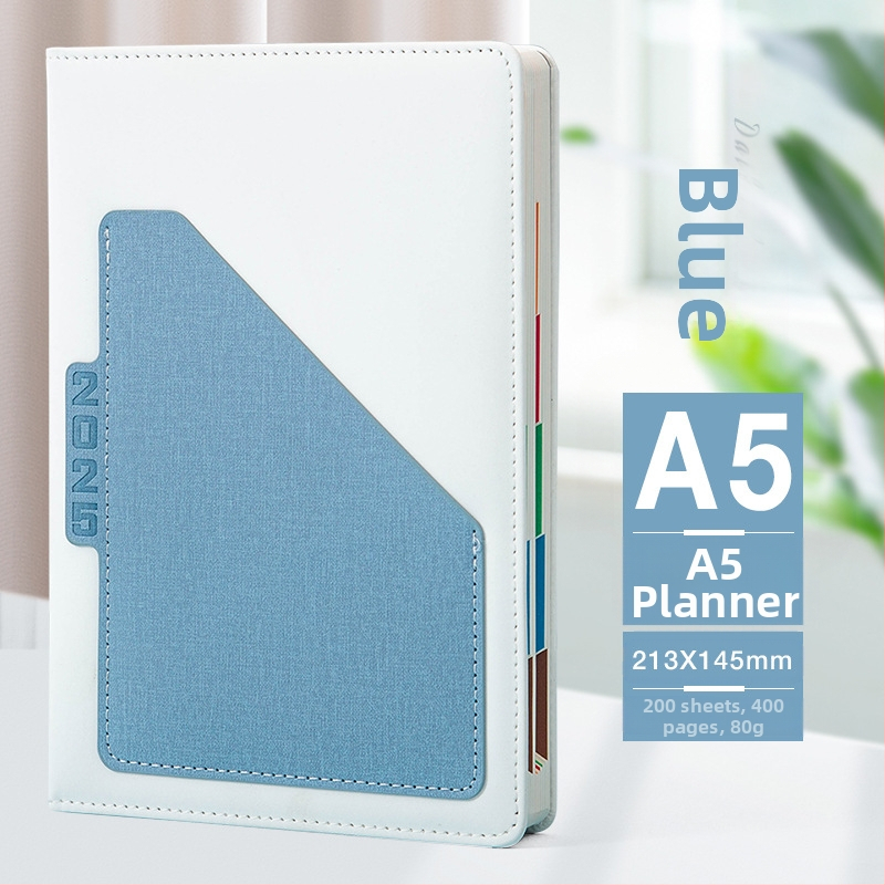 2025. aasta ajakava see taskukohane igapäevane üheleheküljeline plaan see ärimärkmik märkmik kohandatud prinditav logo