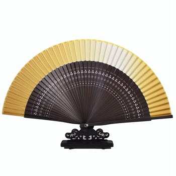 Hele Zhu ühevärviline gradientventilaator Uus hiina hommikukleidi fotograafia rekvisiidid Klassikaline kokkupandav ventilaator Interneti kuulsuste pulmapruut hiina stiilis